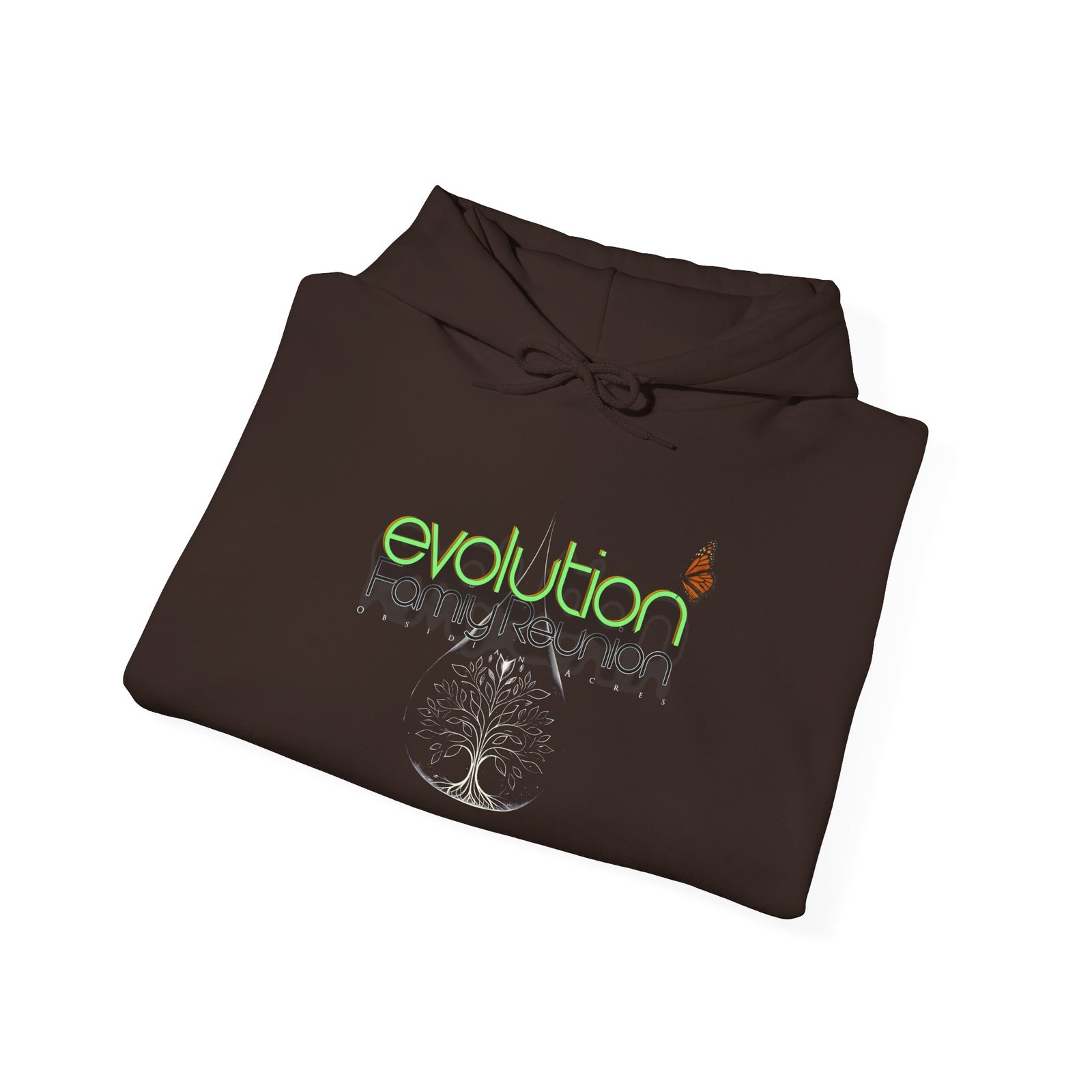 π¦ EVO Society Personalized Butterfly Hoodie β Obsidian Acres 2025 - Image 10
