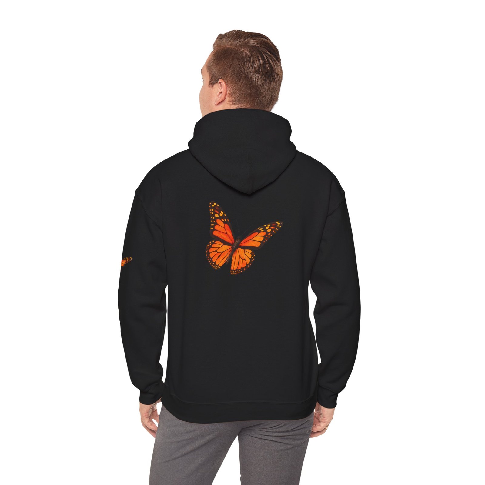 π¦ EVO Society Personalized Butterfly Hoodie β Obsidian Acres 2025 - Image 5