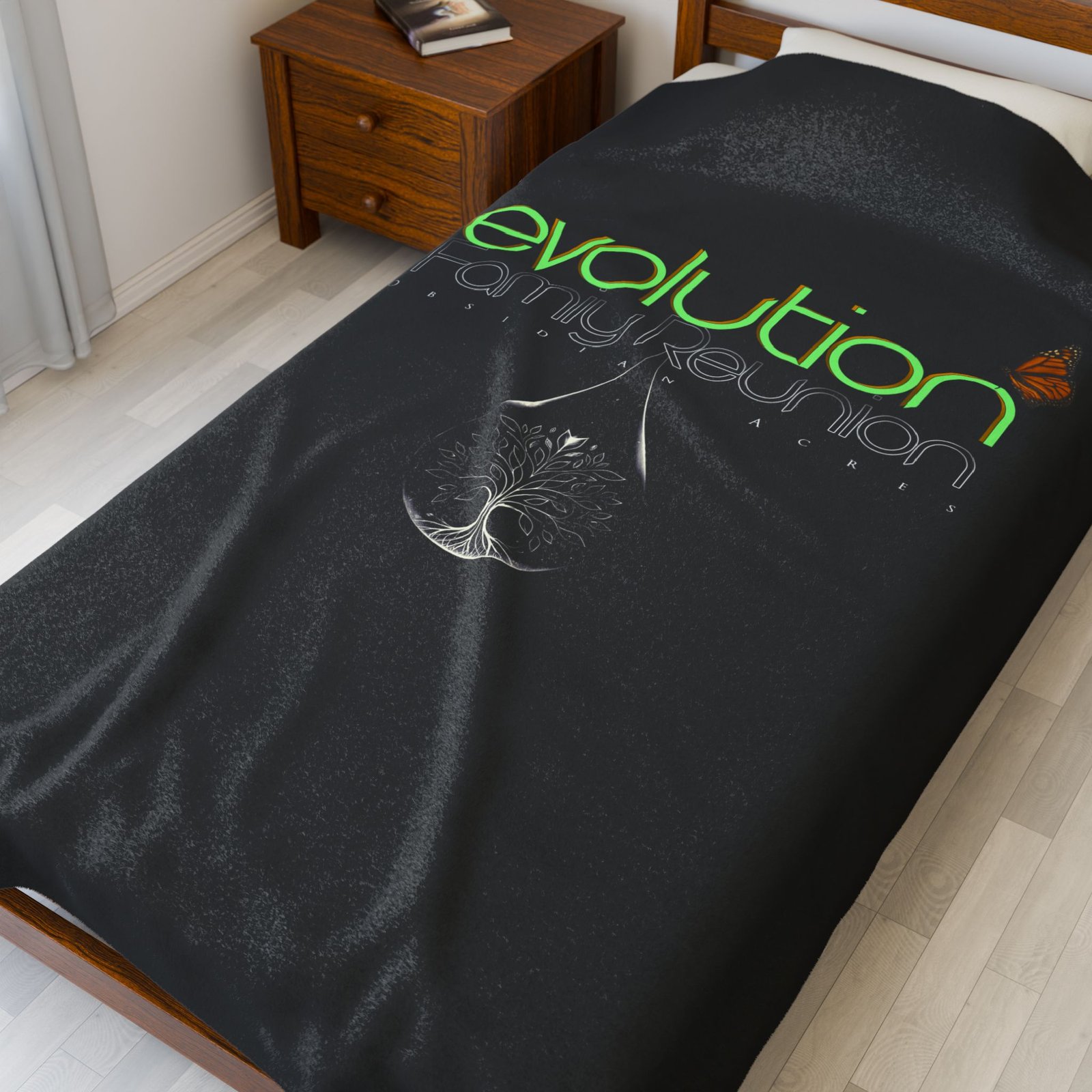Evolution Family Reunion Plush Blanket - Image 7