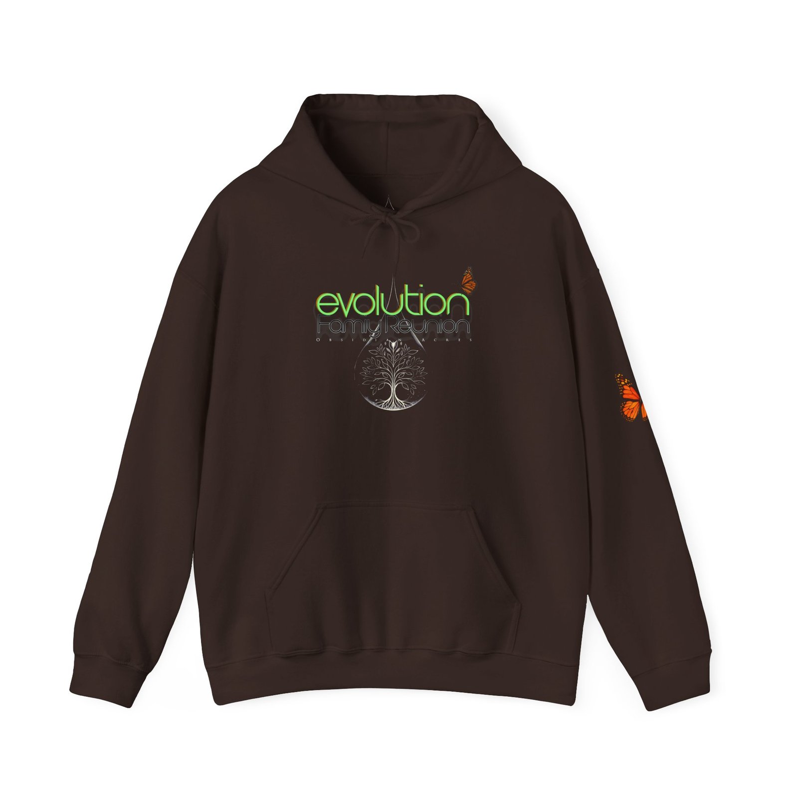π¦ EVO Society Personalized Butterfly Hoodie β Obsidian Acres 2025 - Image 7
