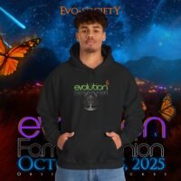 🦋 EVO Society Personalized Butterfly Hoodie — Obsidian Acres 2025